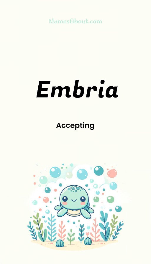 Meaning of Embria