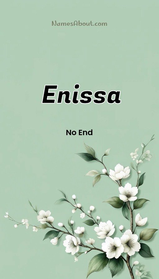 Meaning of Enissa