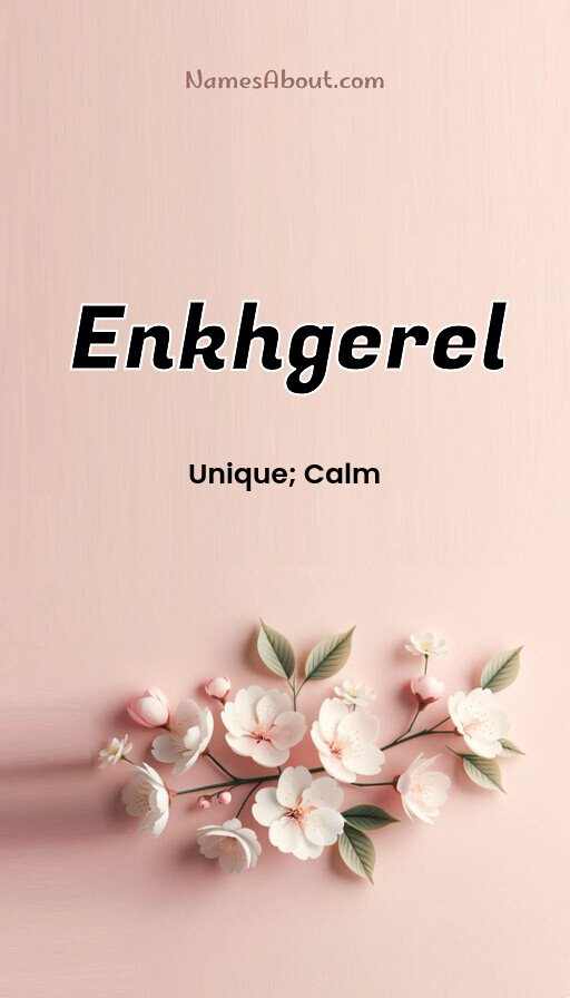 Meaning of Enkhgerel