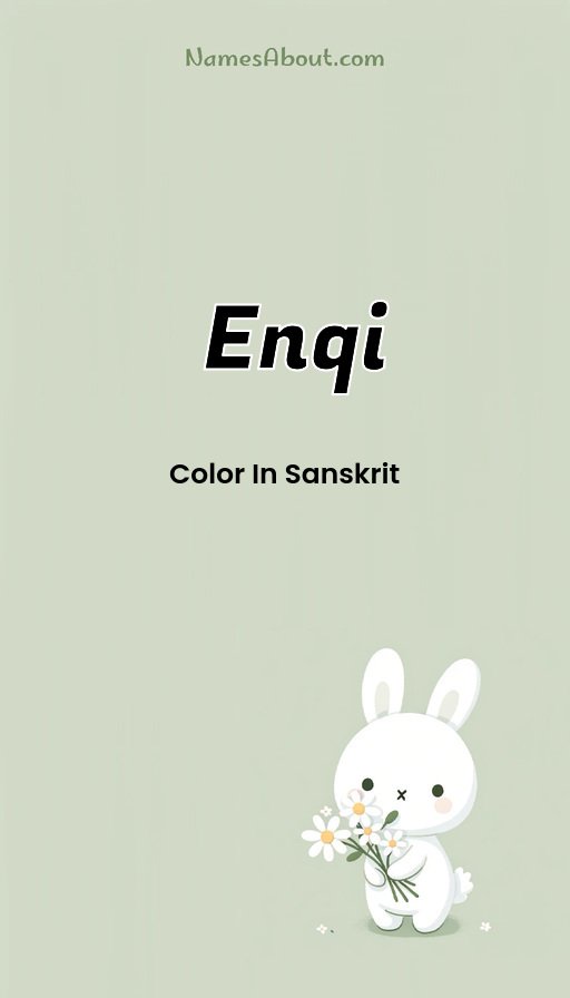 Meaning of Enqi