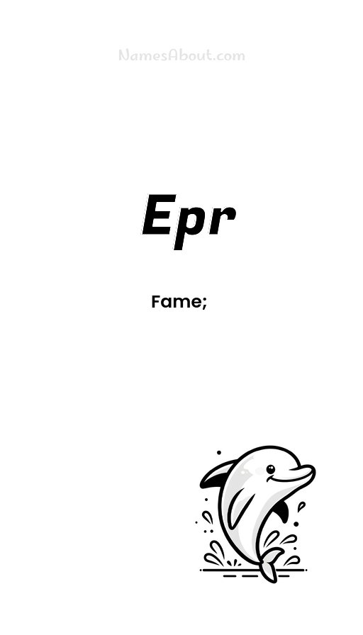 Meaning of Epr