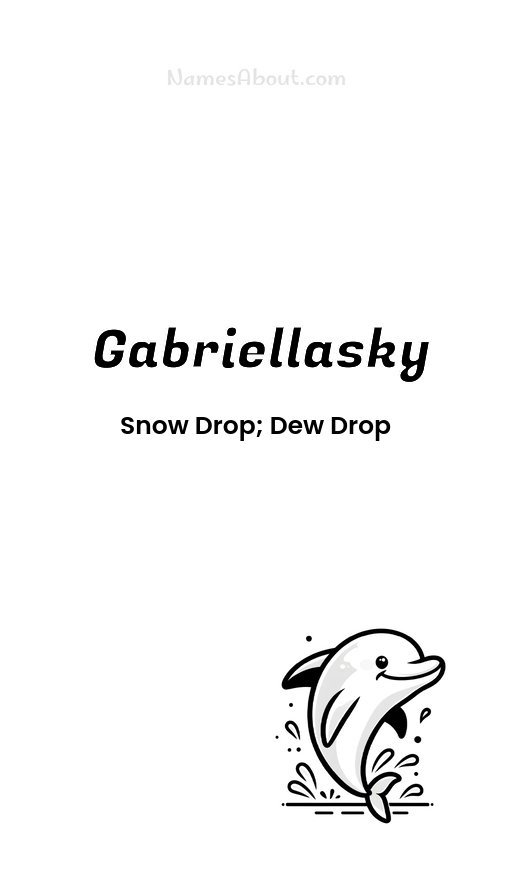 Meaning of Gabriellasky