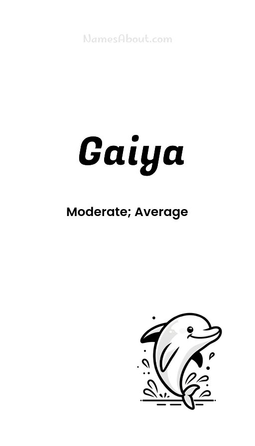 Meaning of Gaiya
