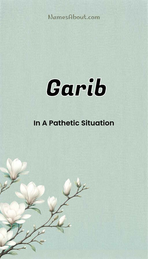 Meaning of Garib