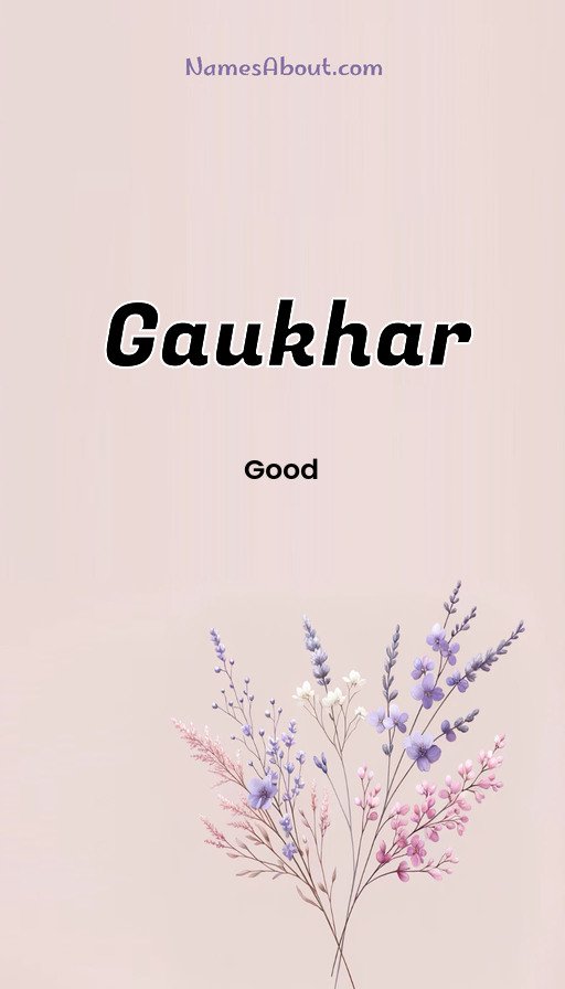 Meaning of Gaukhar
