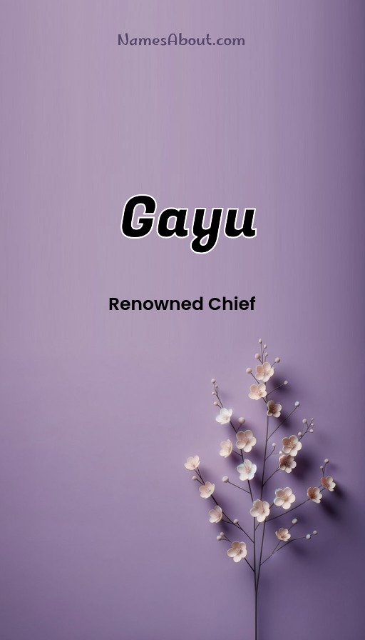 Meaning of Gayu