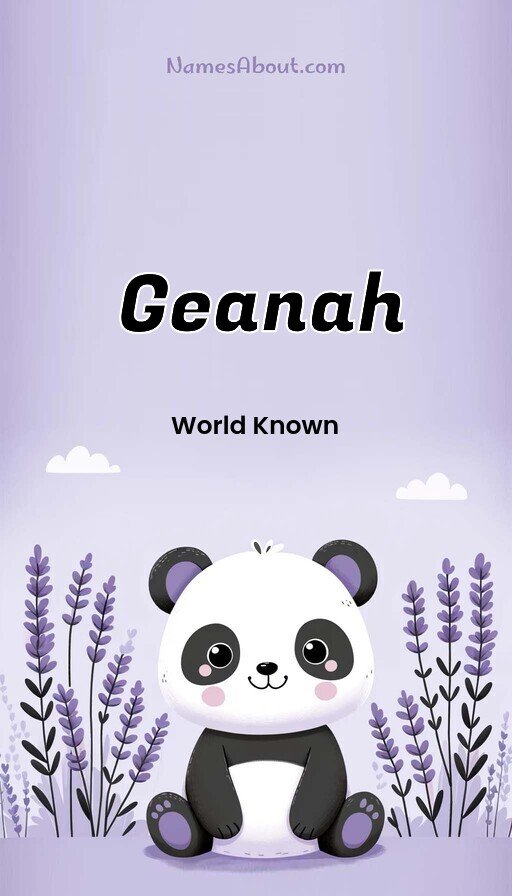 Meaning of Geanah