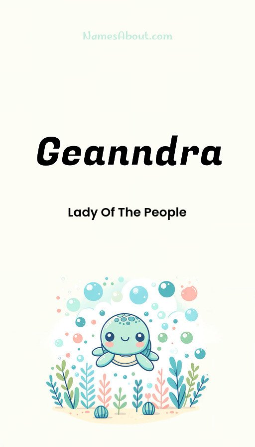 Meaning of Geanndra