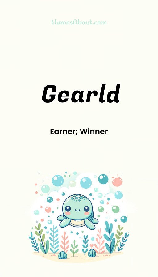 Meaning of Gearld