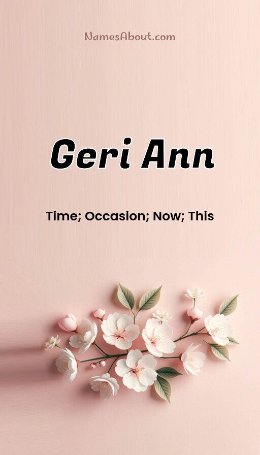 Meaning of Geri ann