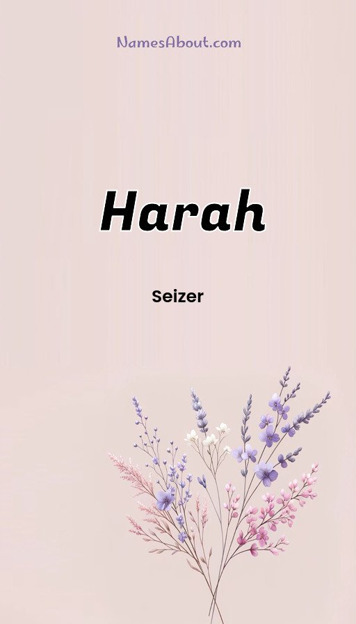 Meaning of Harah
