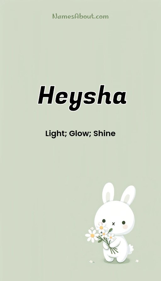 Meaning of Heysha