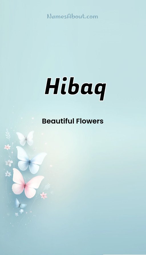 Meaning of Hibaq