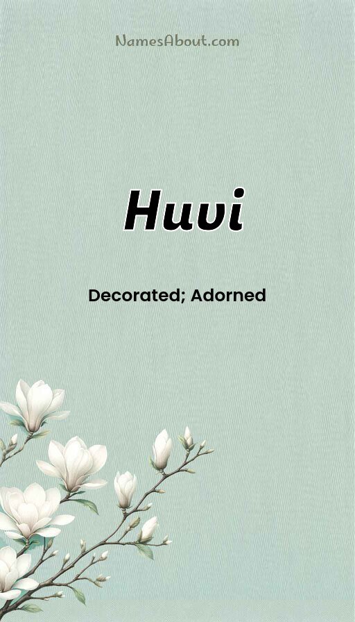 Meaning of Huvi