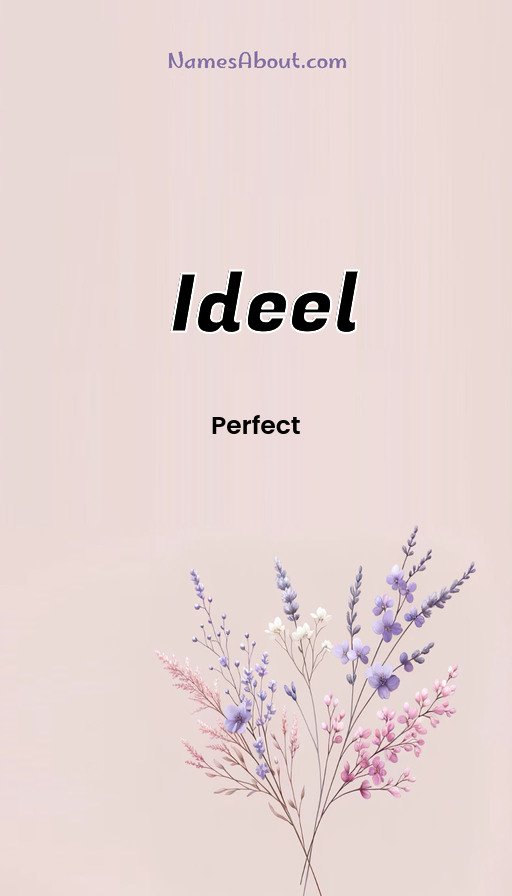 Meaning of Ideel