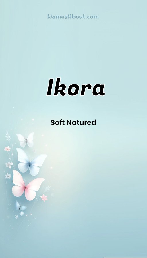 Meaning of Ikora