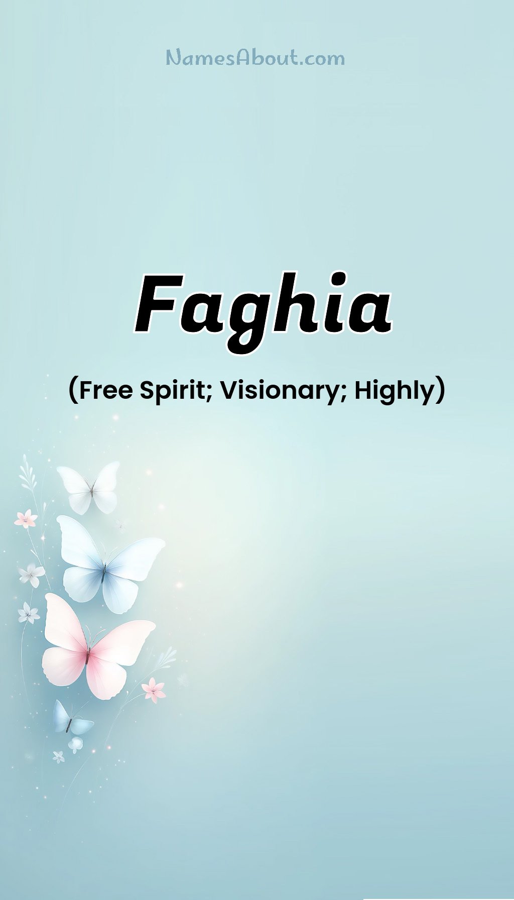 Faghia name and meaning