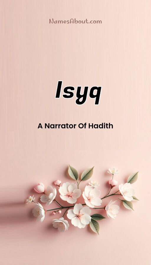 Meaning of Isyq