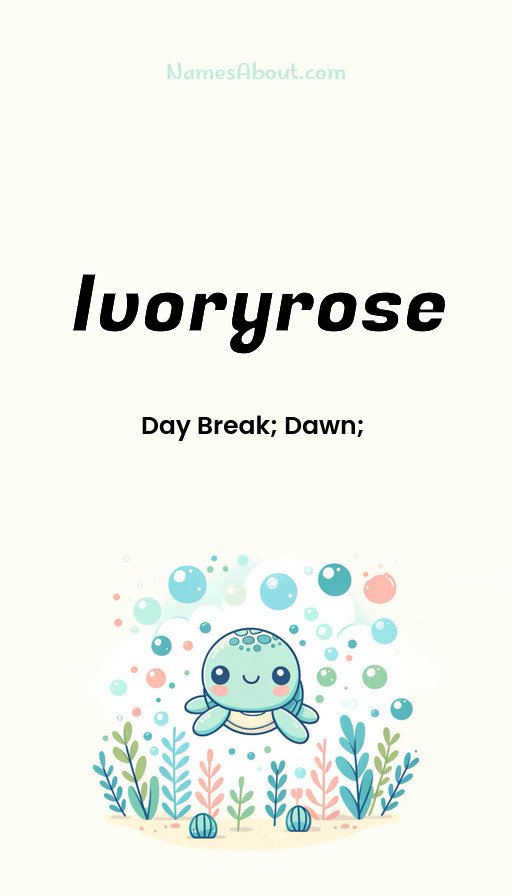 Meaning of Ivoryrose