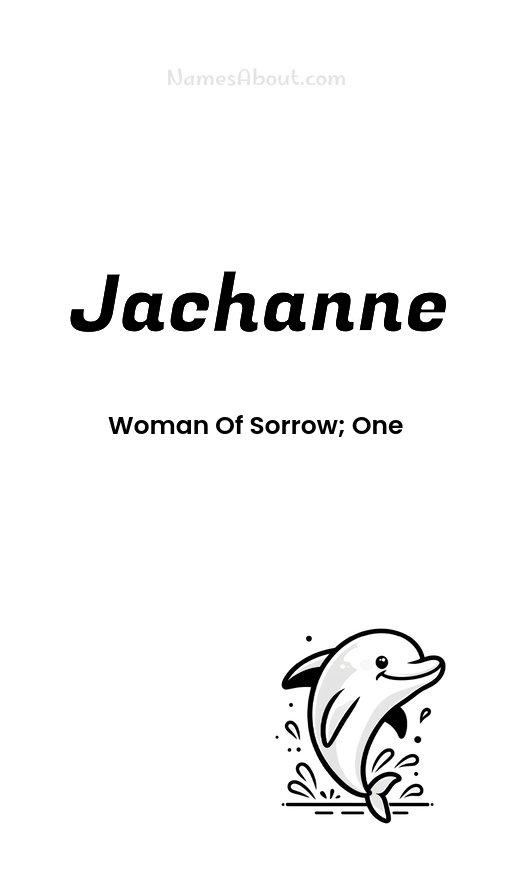 Meaning of Jachanne