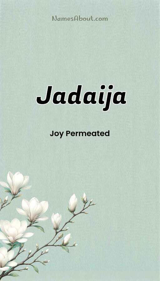 Meaning of Jadaija