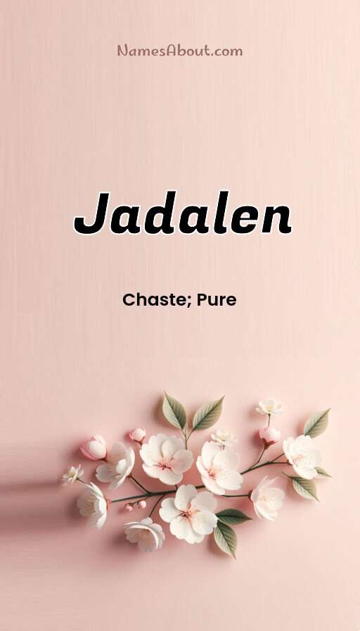 Meaning of Jadalen