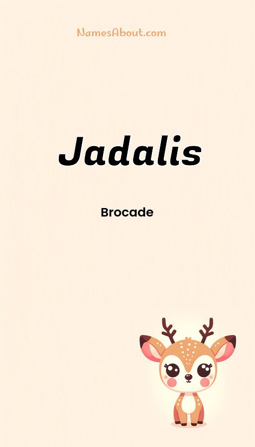 Meaning of Jadalis
