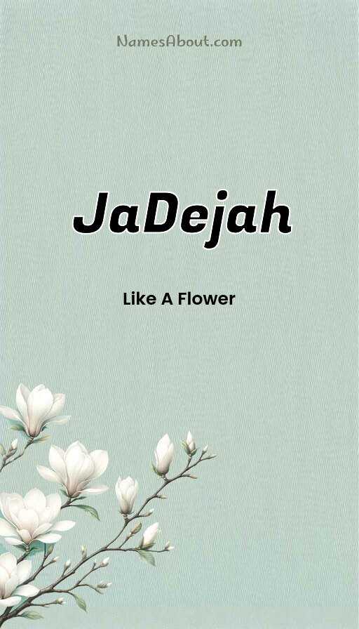 Meaning of Jadejah