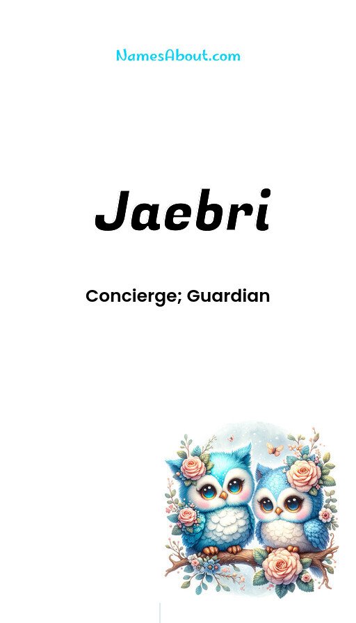 Meaning of Jaebri