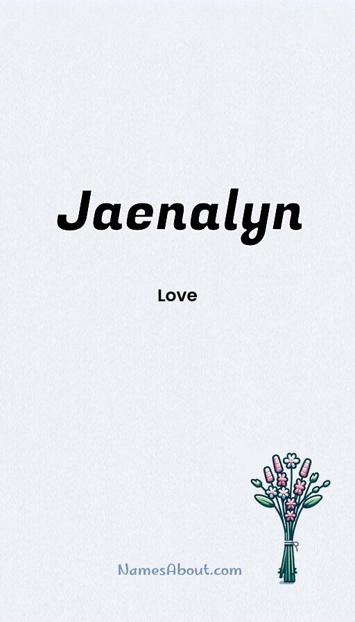 Meaning of Jaenalyn