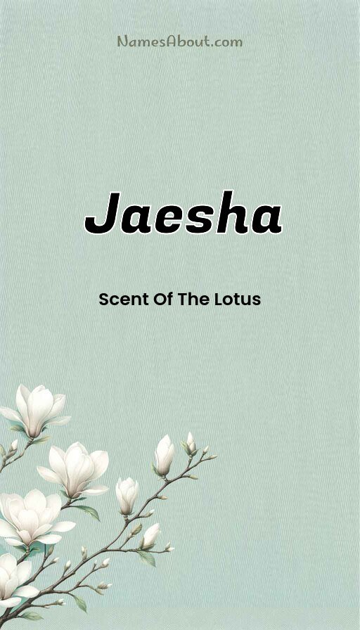 Meaning of Jaesha
