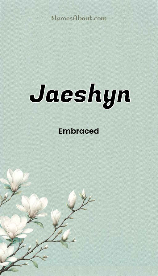 Meaning of Jaeshyn