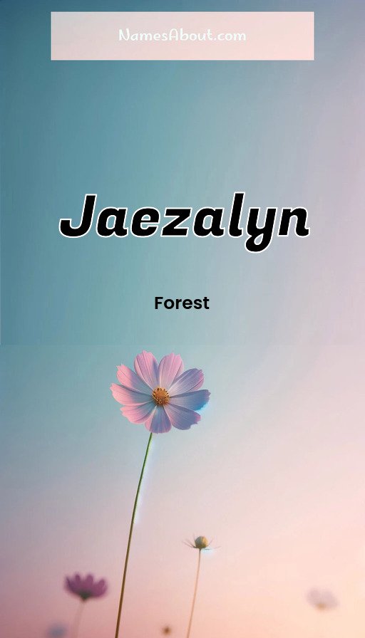 Meaning of Jaezalyn