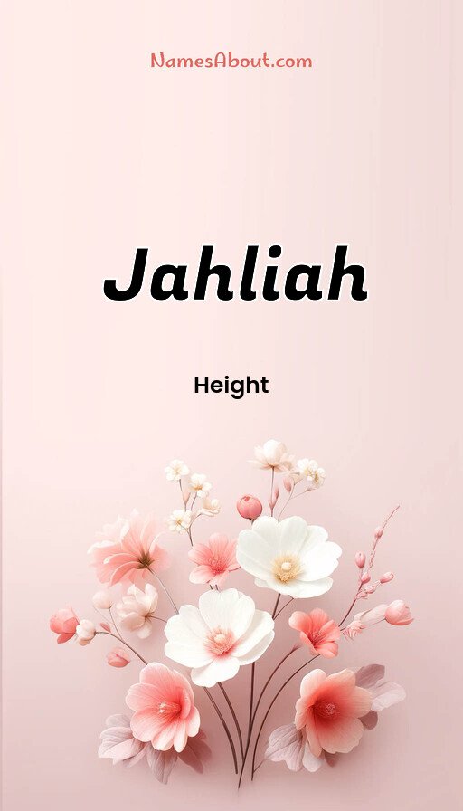 Meaning of Jahliah