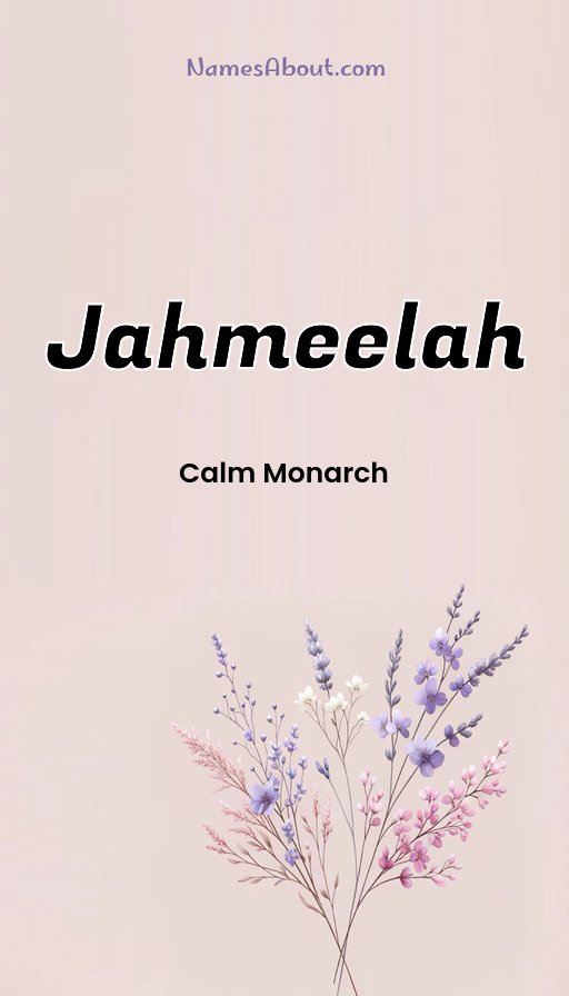 Meaning of Jahmeelah