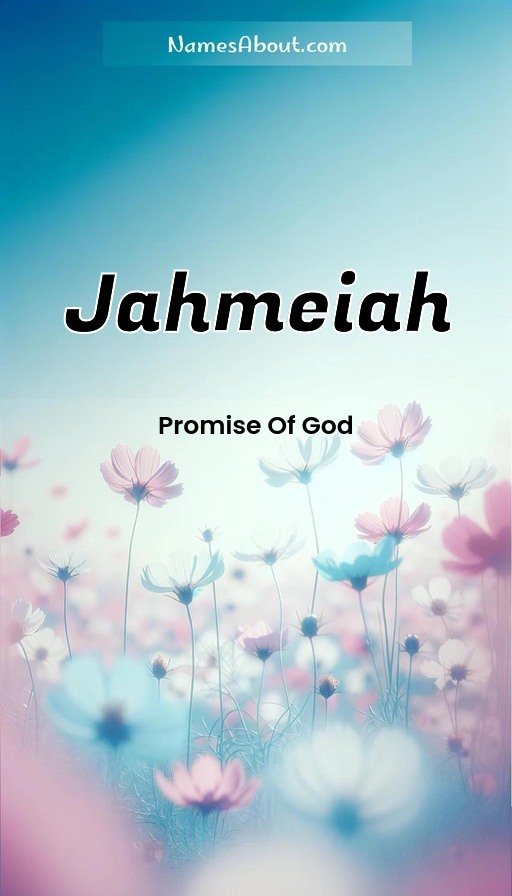 Meaning of Jahmeiah