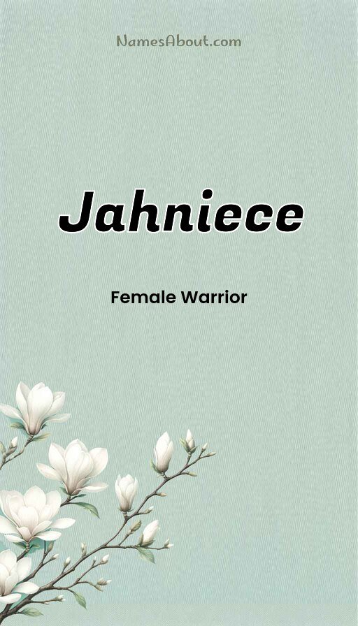 Meaning of Jahniece