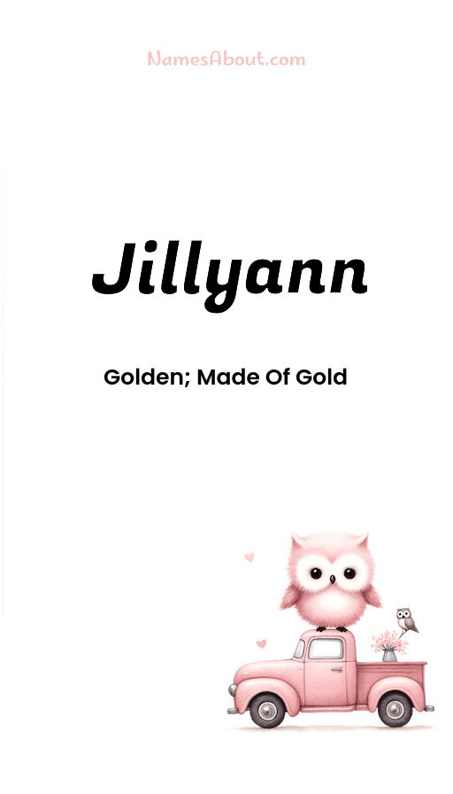 Meaning of Jillyann