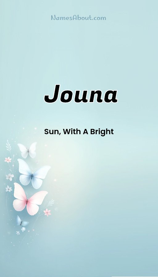 Meaning of Jouna