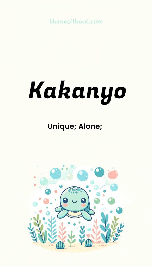 Meaning of Kakanyo