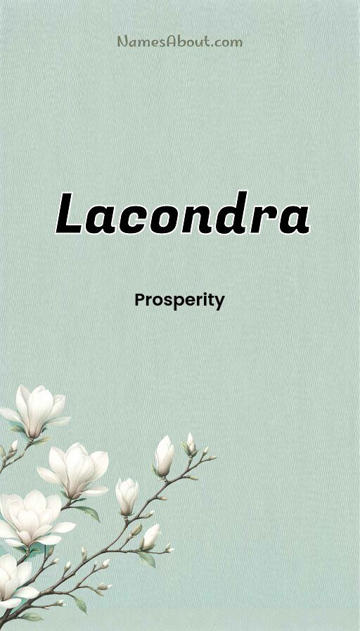 Meaning of Lacondra
