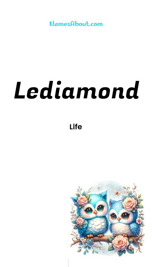 Meaning of Lediamond
