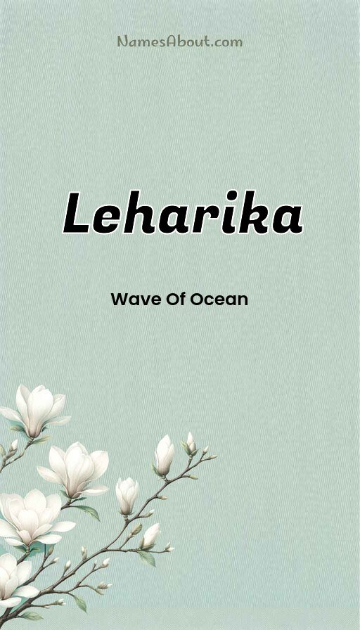 Meaning of Leharika