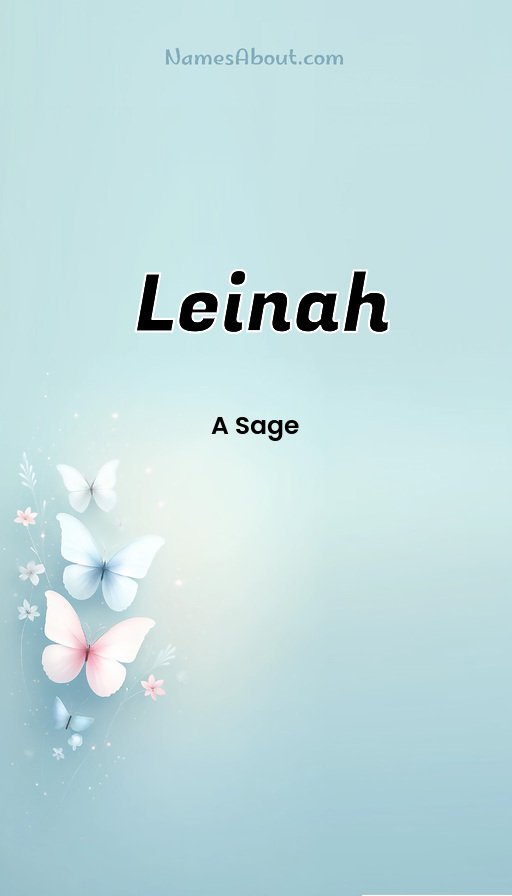 Meaning of Leinah
