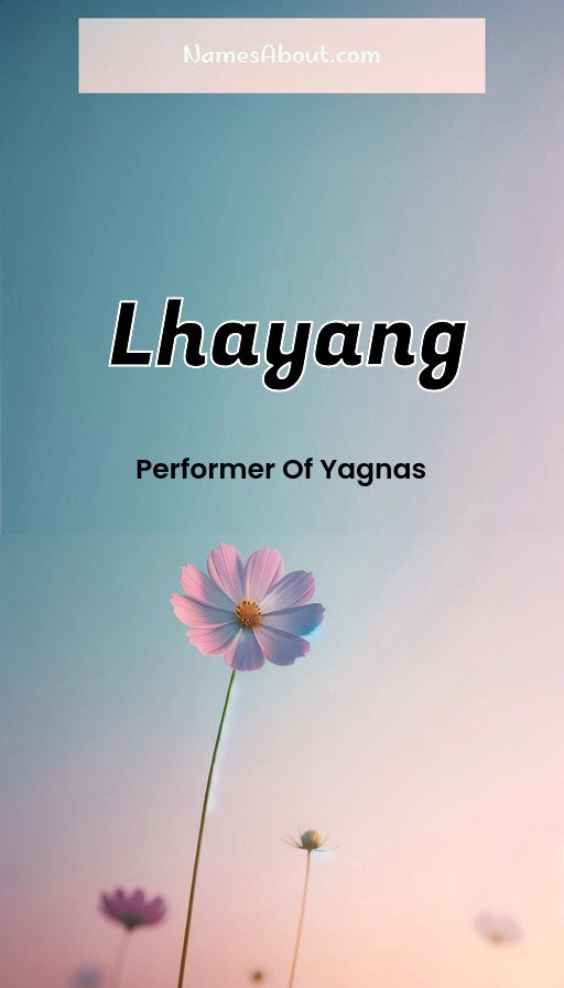 Meaning of Lhayang