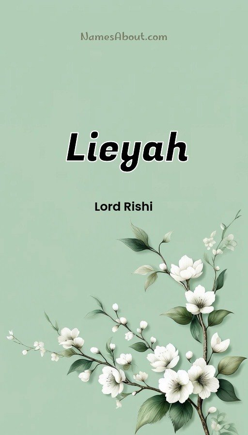 Meaning of Lieyah