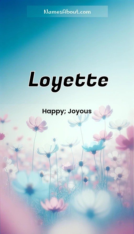 Meaning of Loyette