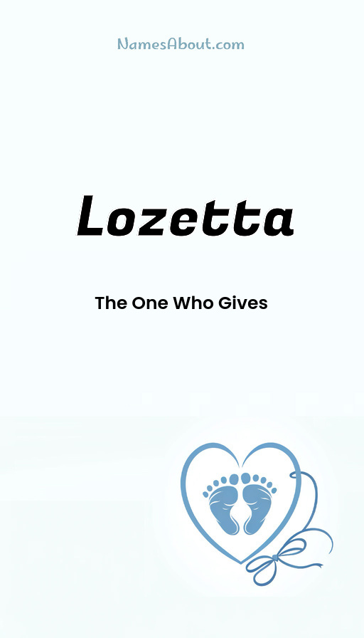 Meaning of Lozetta