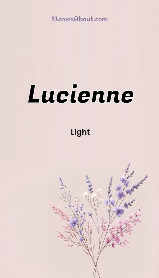 Meaning of Lucienne