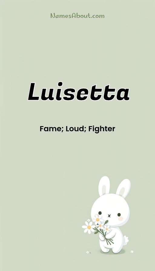 Meaning of Luisetta